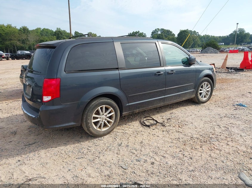 Vin: 2c4rdgcg9dr718915, lot: 46425749, dodge grand caravan sxt 20134
