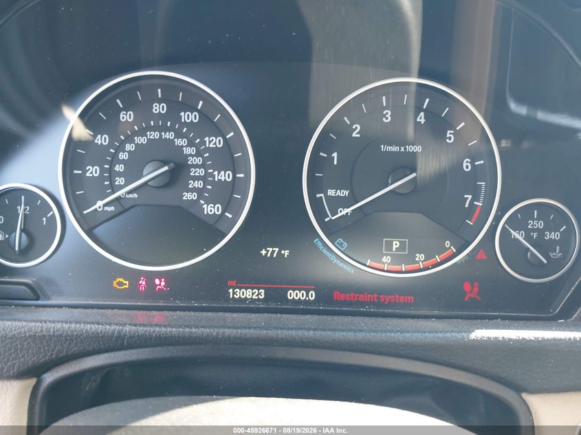 2017 BMW 320I auction photo 7