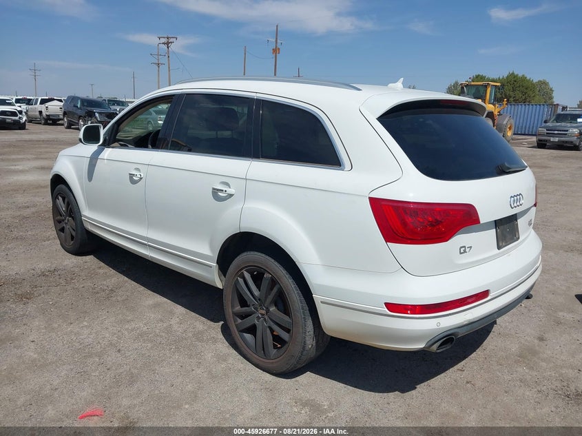 2014 AUDI Q7 auction photo 3