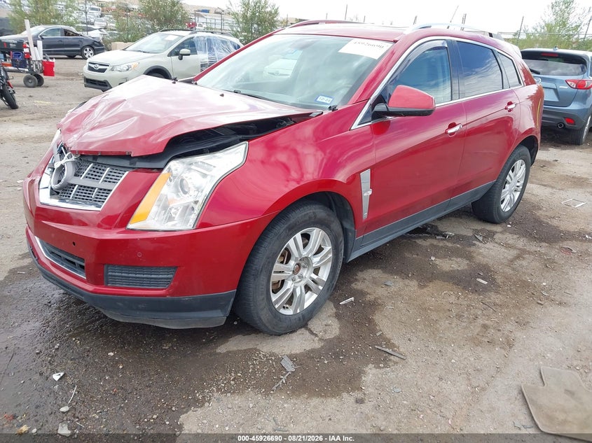 2011 Cadillac SRX, Front End, IAAI, VIN 3GYFNAEY4BS535502 — photo 2