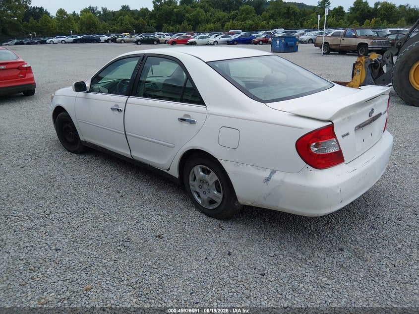 2002 TOYOTA CAMRY auction photo 3