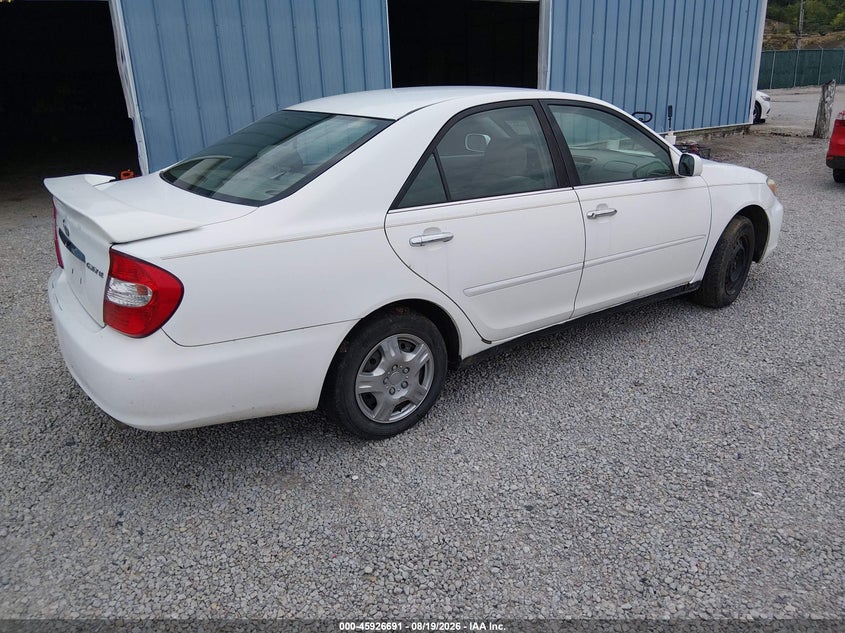 2002 TOYOTA CAMRY auction photo 4