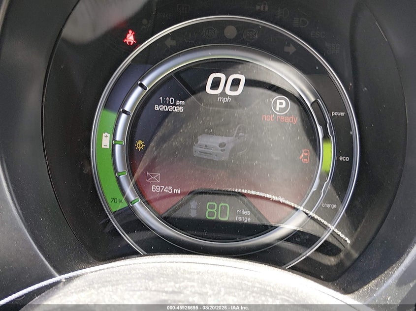 FIAT 500E 2017 VIN 3C3CFFGE6HT586237