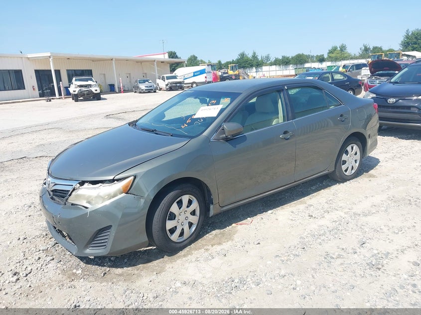 2014 TOYOTA CAMRY SEDAN 2.5L I-4 DOHC, VVT, 178HP