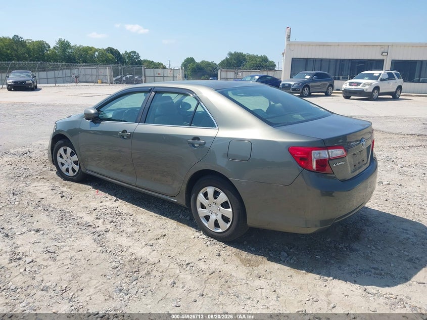 2014 TOYOTA CAMRY SEDAN 2.5L I-4 DOHC, VVT, 178HP