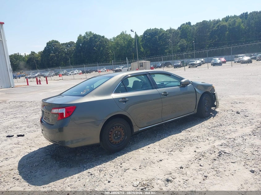 2014 TOYOTA CAMRY SEDAN 2.5L I-4 DOHC, VVT, 178HP