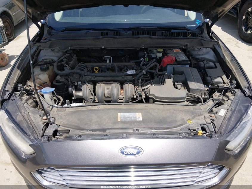 2016 FORD FUSION SEDAN 2.5L I-4 DOHC, VVT, 175HP