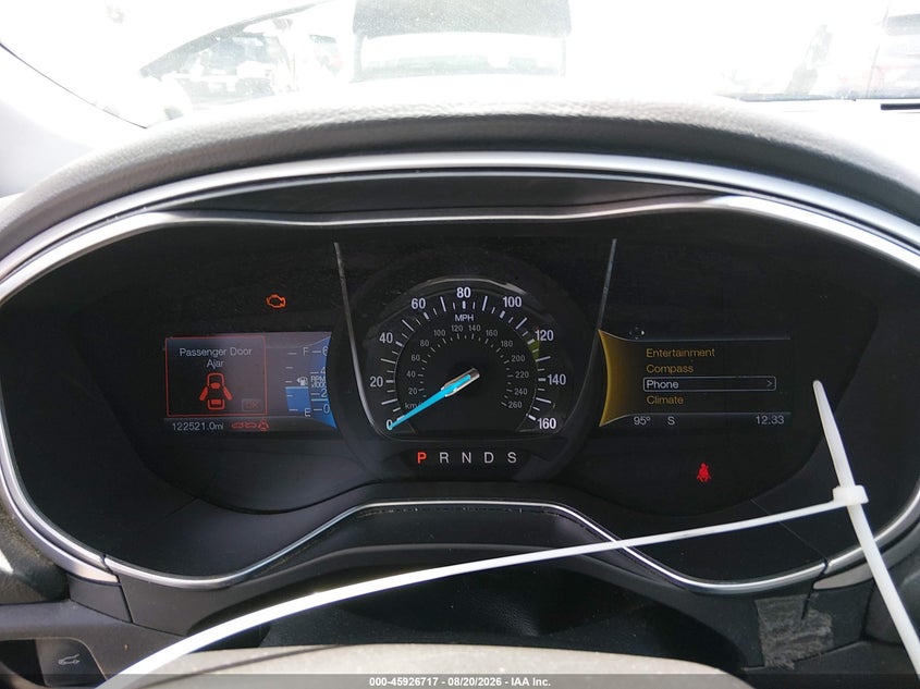 2016 FORD FUSION SEDAN 2.5L I-4 DOHC, VVT, 175HP