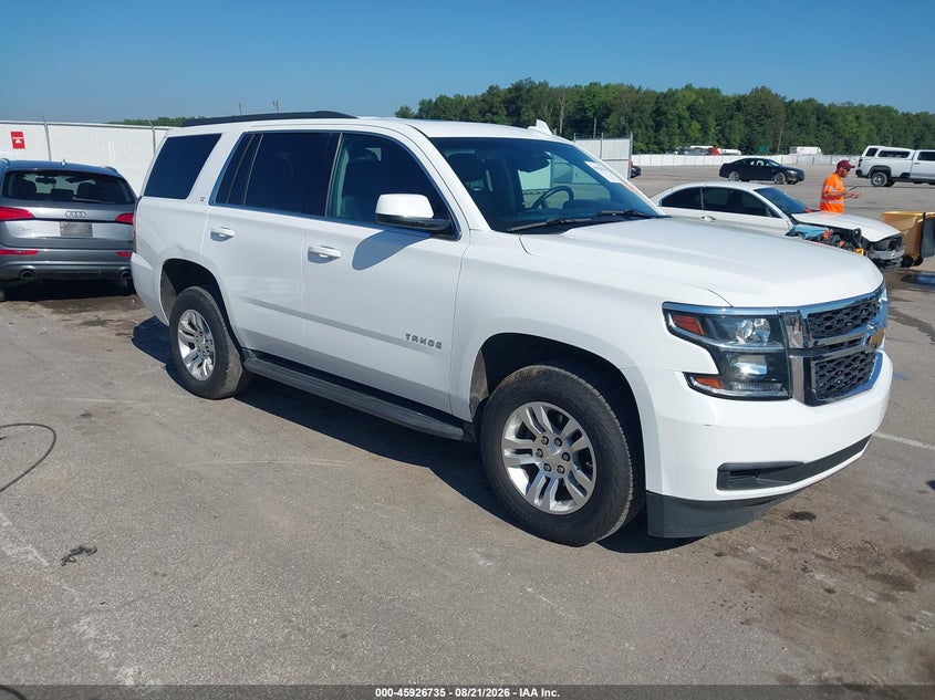 2019 Chevrolet Tahoe Lt, Left Side, IAAI, VIN 1GNSKBKC1KR310394