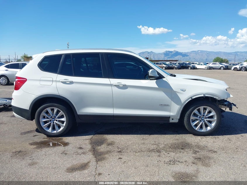 2014 BMW X3 SPORT UTILITY VEHICLE 2.0L I-4 DI, DOHC, VVT, TURBO, 240HP