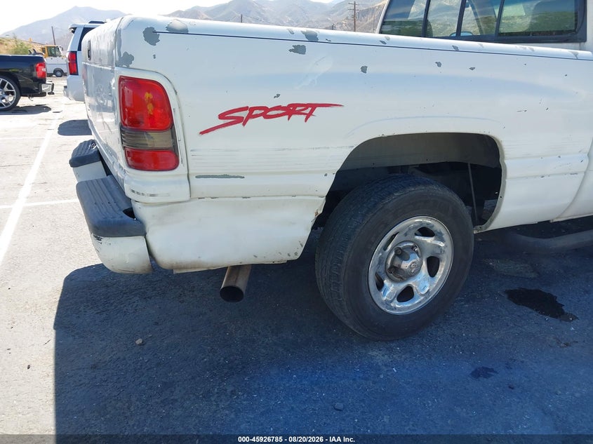 DODGE RAM 1500 1997 VIN 1B7HC16Z5VJ564928