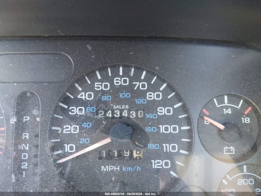 DODGE RAM 1500 1997 VIN 1B7HC16Z5VJ564928