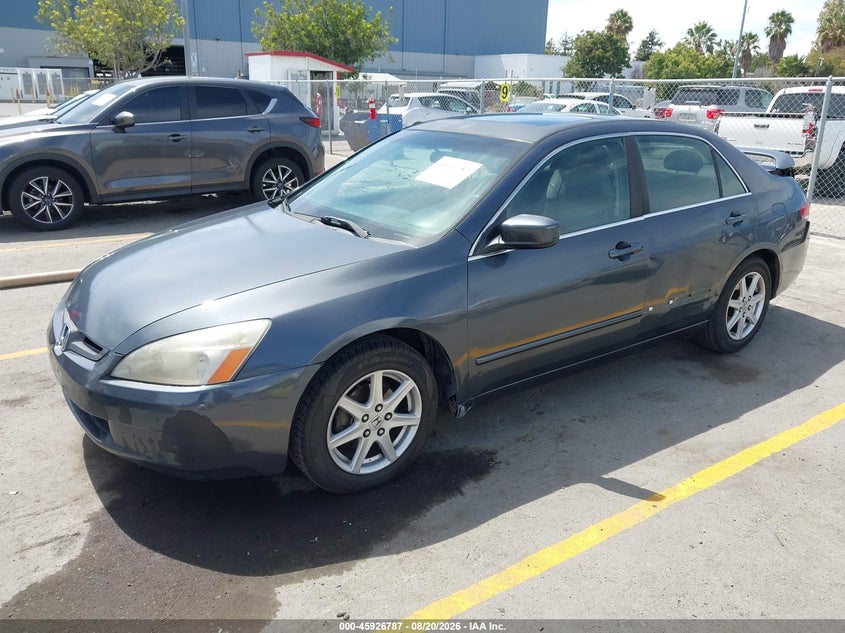 2003 Honda Accord, Удар ззаду, IAAI, VIN 1HGCM665X3A032705 — фото 2