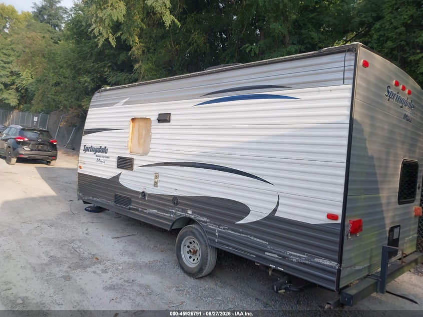 2017 KEYSTONE SUMMERLAND MINI TRAVEL TRAILER auction photo 3