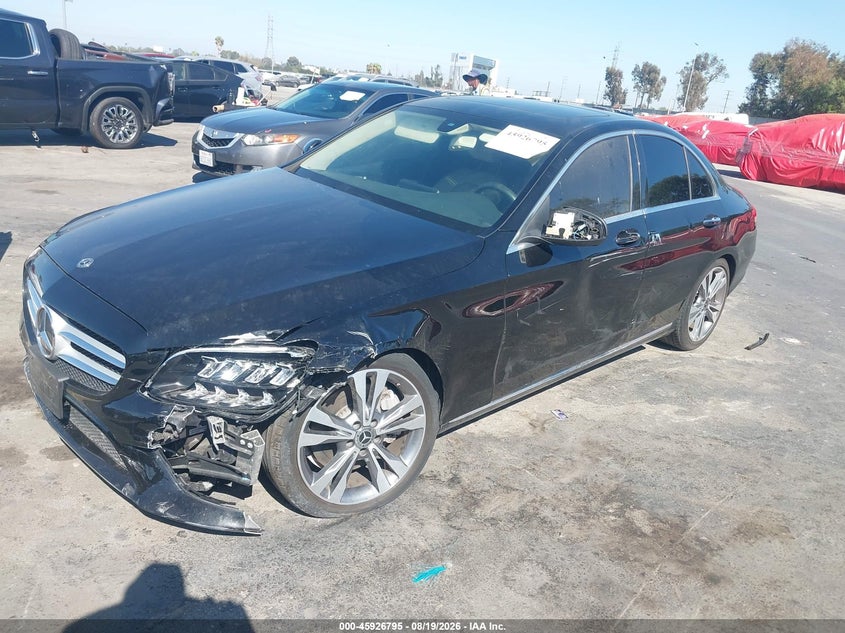 MERCEDES-BENZ C 300 2019 VIN WDDWF8DB6KR516192