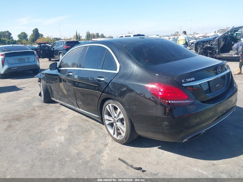 MERCEDES-BENZ C 300 2019 VIN WDDWF8DB6KR516192