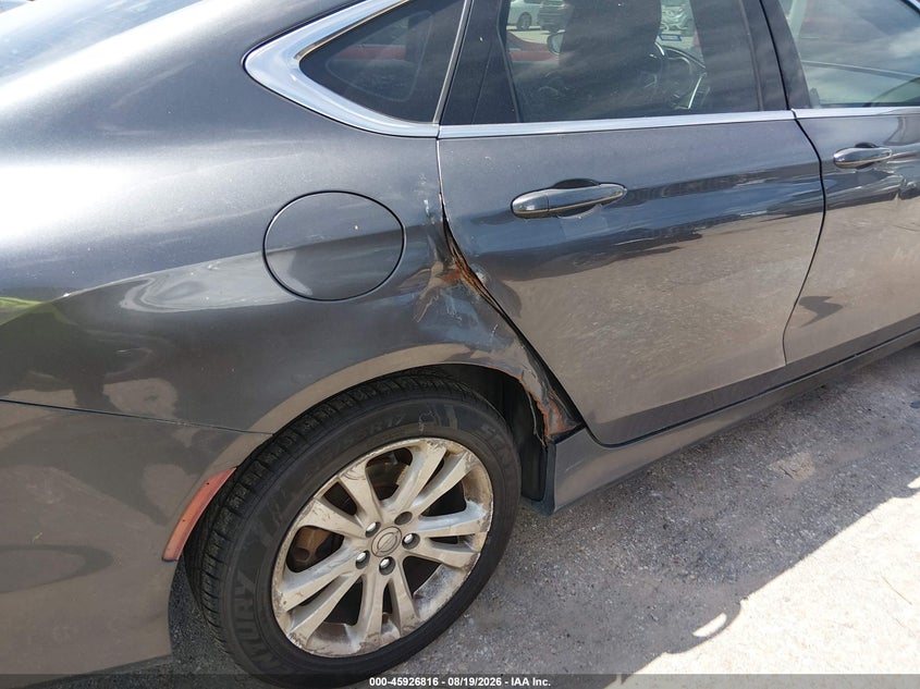 CHRYSLER 200 2016 VIN 1C3CCCABXGN150298
