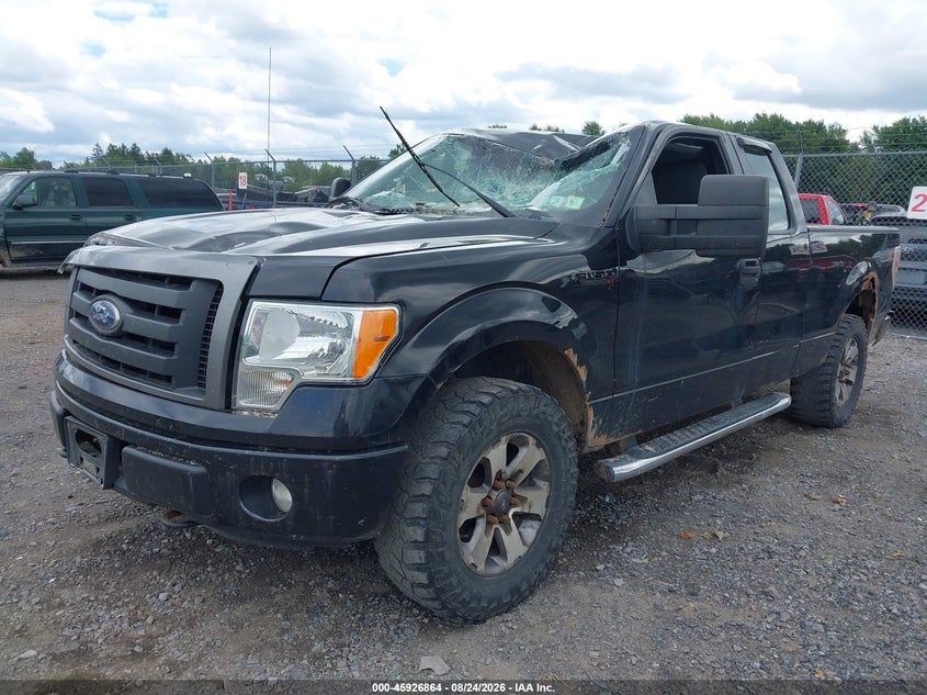 2013 Ford F-150, Storm Damage, IAAI, VIN 1FTFX1EFXDFD46665 — photo 2