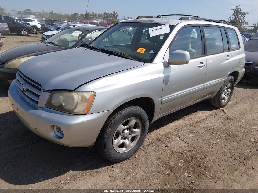 2001 TOYOTA HIGHLANDER auction photo 2