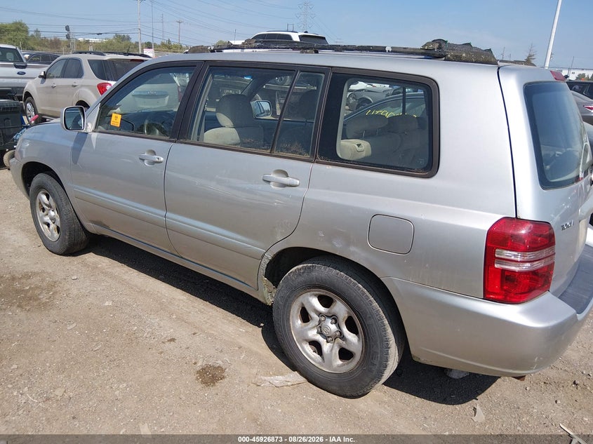 2001 TOYOTA HIGHLANDER auction photo 3
