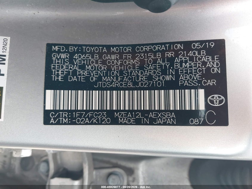 TOYOTA COROLLA - zdjęcie 9