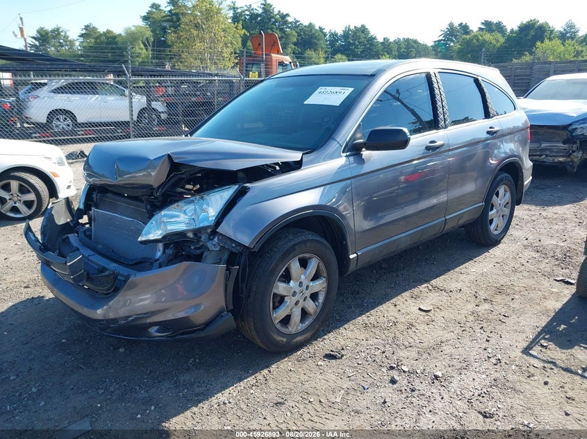 2011 Honda CR-V, Удар спереду, IAAI, VIN 5J6RE4H57BL071241 — фото 2