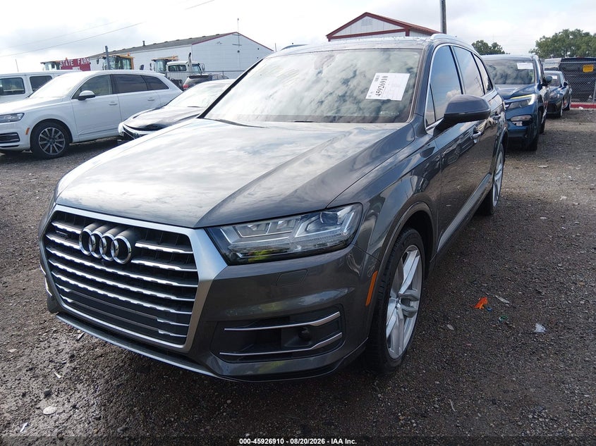 Vin: wa1vaaf74jd053298, lot: 46425998, audi q7 3.0t premium 20182