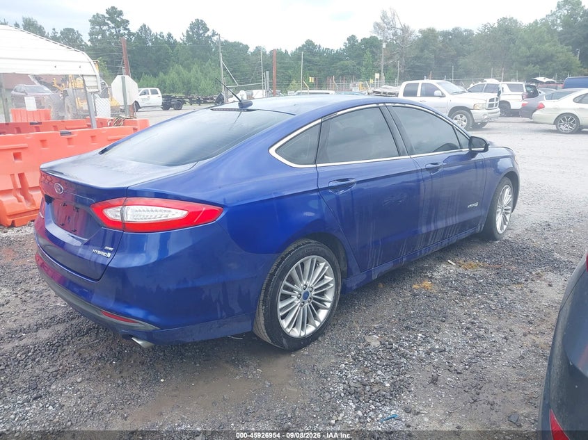 2014 FORD FUSION HYBRID auction photo 4