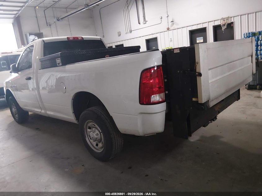 Vin: 3c6mr4aj9hg635948, lot: 46426069, ram 2500 tradesman  4x2 8' box 20173