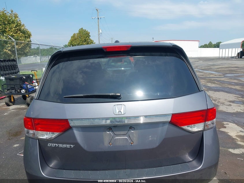 2015 HONDA ODYSSEY VAN 3.5L V-6 VVT, 248HP