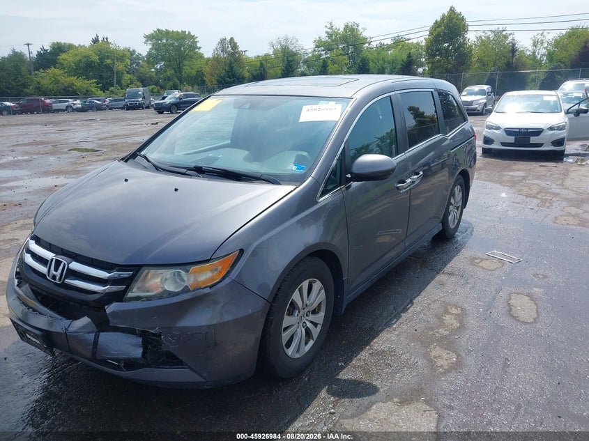 2015 HONDA ODYSSEY VAN 3.5L V-6 VVT, 248HP