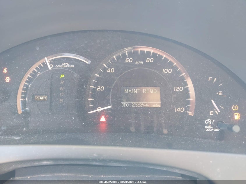 2007 TOYOTA CAMRY HYBRID auction photo 7