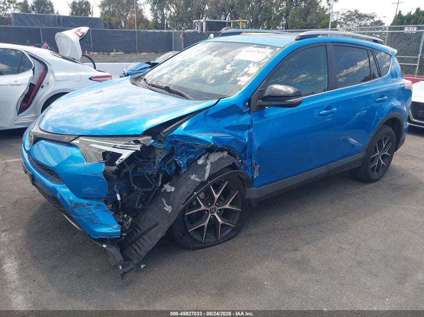 2017 Toyota RAV 4, Left Front, IAAI, VIN JTMNFREV3HD100577 — photo 2