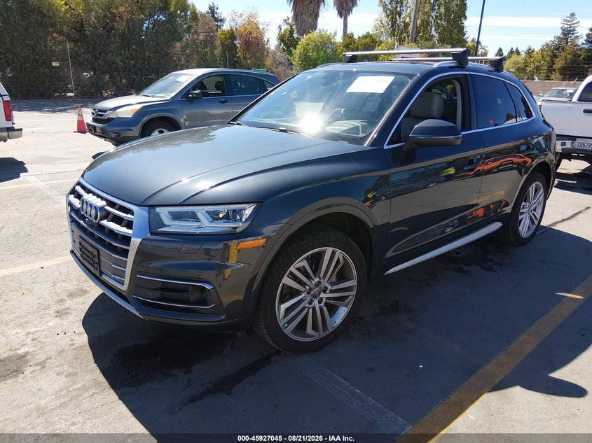 2018 Audi Q5, Rear, IAAI, VIN WA1CNAFYXJ2199933 — photo 2