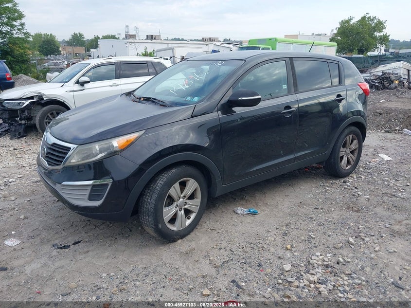 2013 Kia Sportage, Обычный износ, IAAI, VIN KNDPBCA22D7538187 — фото 2