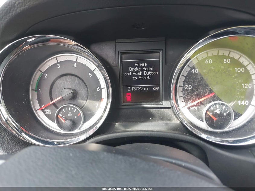 DODGE DURANGO 2013 VIN 1C4RDJEG6DC670132