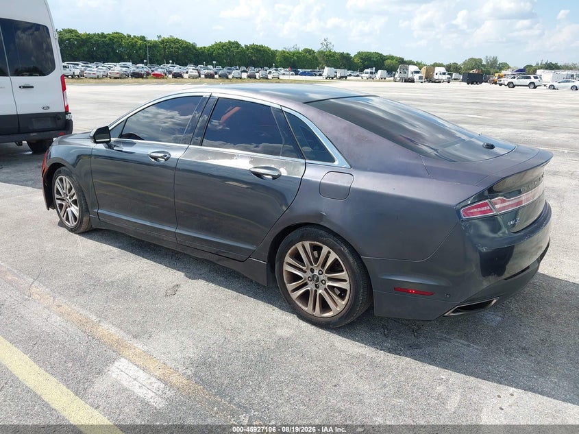 Vin: 3ln6l2gk0er812695, lot: 46426194, lincoln mkz 20143
