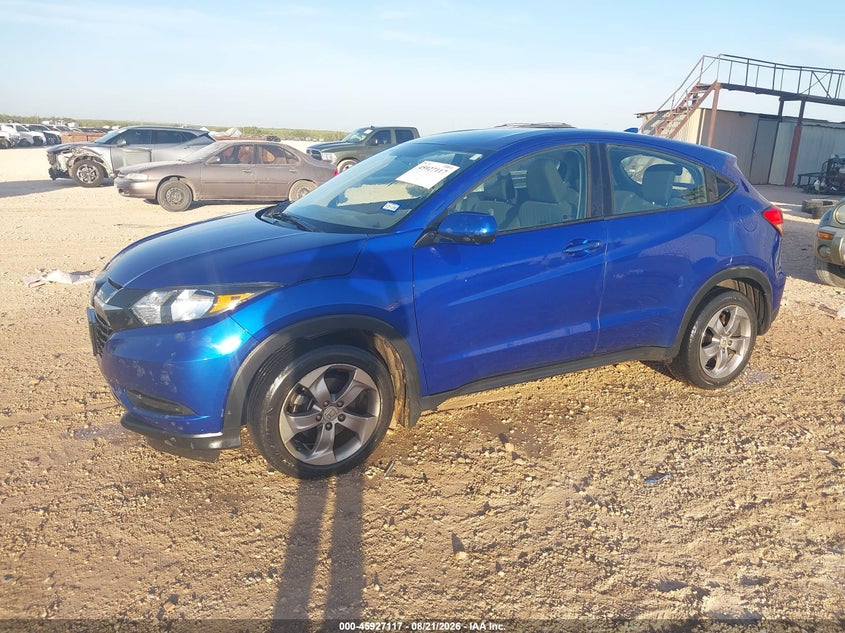Vin: 3czru5h32jm705060, lot: 46426205, honda hr-v lx 20182