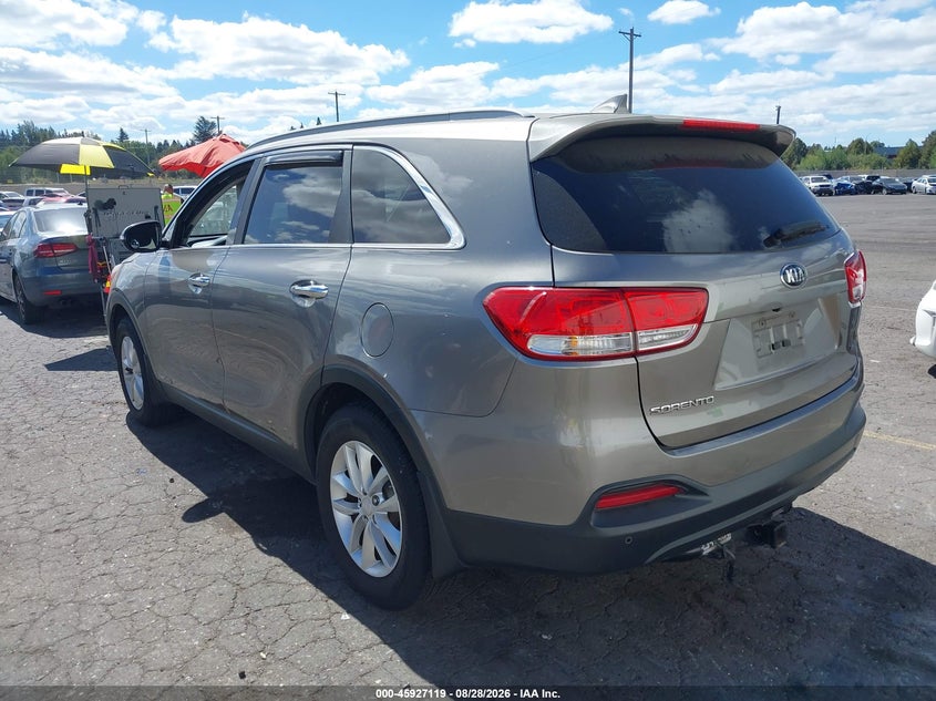 2016 KIA SORENTO auction photo 3