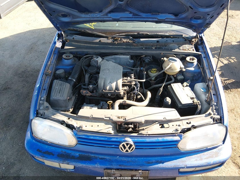 VOLKSWAGEN GOLF 1998 VIN 3VWFA81HXWM140540