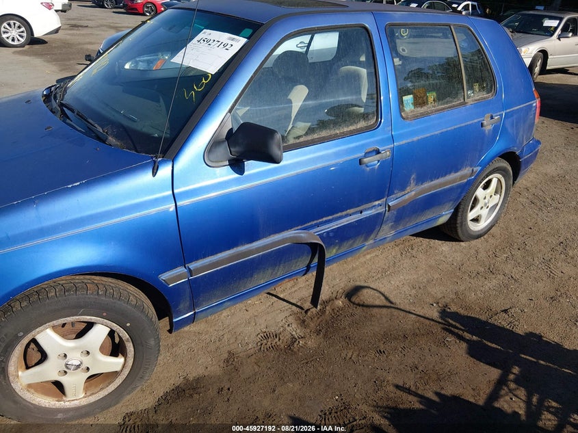 VOLKSWAGEN GOLF 1998 VIN 3VWFA81HXWM140540