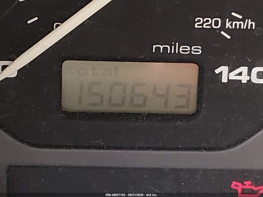 VOLKSWAGEN GOLF 1998 VIN 3VWFA81HXWM140540