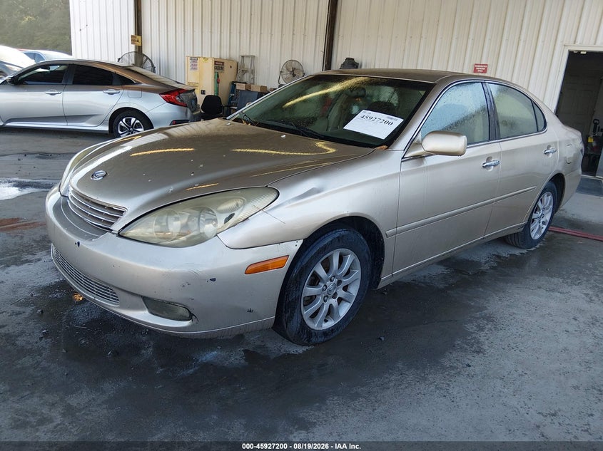 2003 Lexus ES, Звичайний знос, IAAI, VIN JTHBF30G336008471 — фото 2
