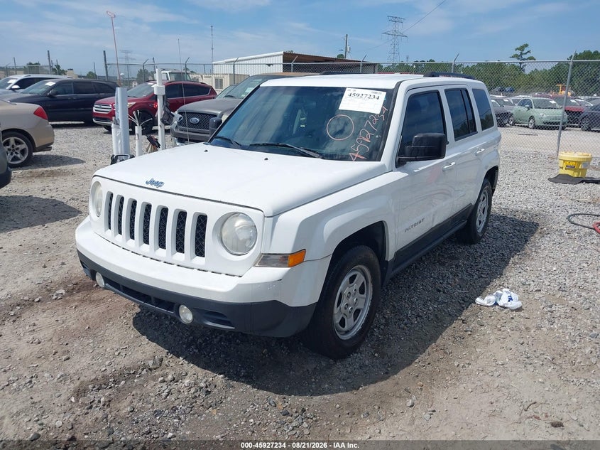 Vin: 1c4njpbb8ed814388, lot: 46426357, jeep patriot sport 20142