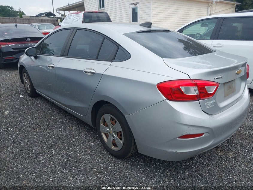 Vin: 1g1bc5smxh7199812, lot: 46426362, chevrolet cruze ls auto 20173