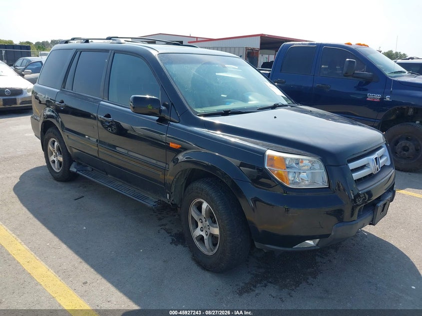 HONDA PILOT 2007 VIN 5FNYF18577B003626