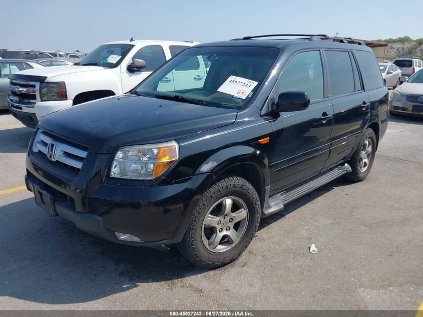 HONDA PILOT 2007 VIN 5FNYF18577B003626
