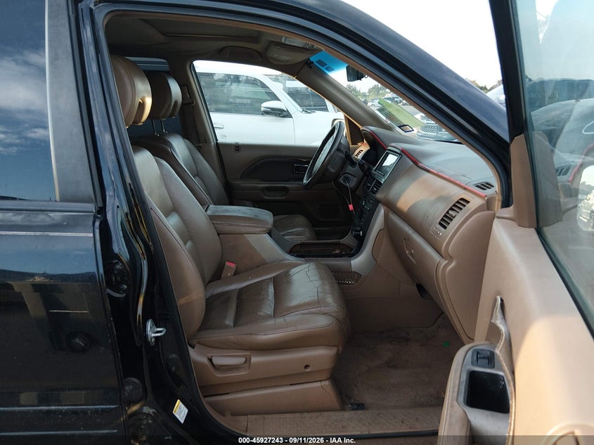 HONDA PILOT 2007 VIN 5FNYF18577B003626
