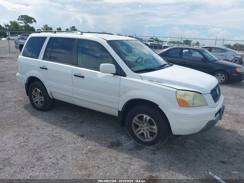 HONDA PILOT 2004 VIN 2HKYF18564H603535