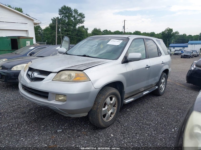 2006 Acura MDX, Звичайний знос, IAAI, VIN 2HNYD18246H533308 — фото 2